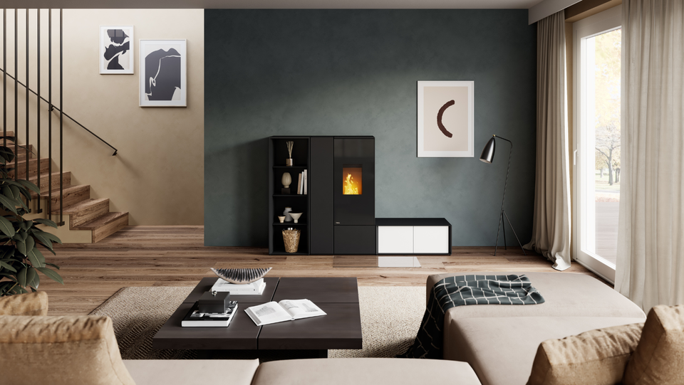 Poêle à granulés Connect Rika 76