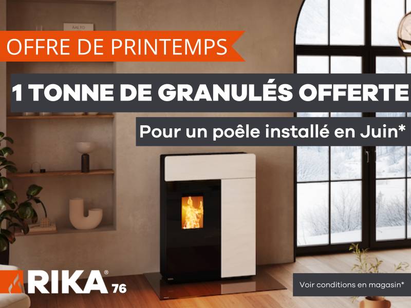 1 Tonne de granulés OFFERTE